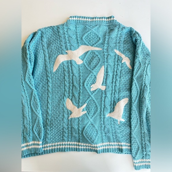 Taylor Swift 1989 Baby Blue Button Down Cardigan Sweater Taylor’s version XL-2XL - Picture 7 of 7